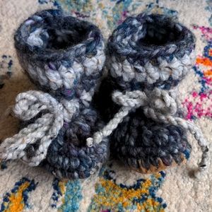 Handmade Padraig Baby Booties